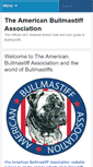 Mobile Screenshot of bullmastiff.us