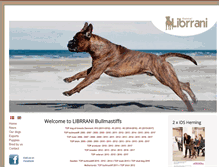 Tablet Screenshot of bullmastiff.dk